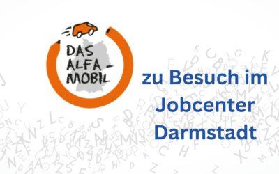 #ABCforJobs & das ALFA-Mobil zu Gast im Jobcenter Darmstadt