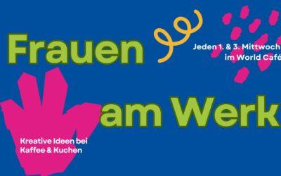 Frauen am Werk: Kreative Ideen bei Kaffee und Kuchen