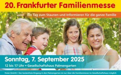 20. Frankfurter Familienmesse: Viel zu entdecken für Klein und Groß!