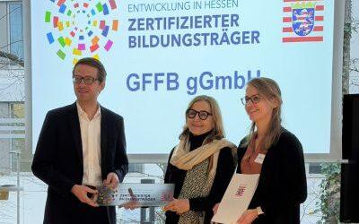 BNE-Zertifizierung der GFFB