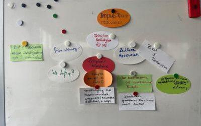 Interner Workshop im Rahmen von re:connect